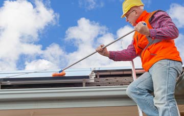 Gussage St Michael soft wash roof cleaning